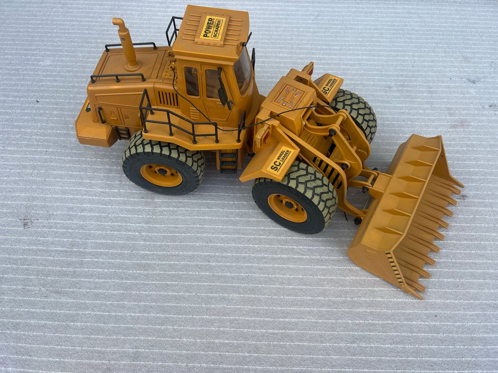 RC Graafmachine 1:14 Tamiya schaal - Model voor vrachtwagen, Gebruikt, Schaal 1:14, Onderdeel, Overige typen