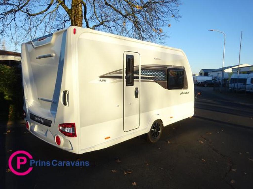 Sprite Mondial 420 SR Enkele Bedden Met Gratis Mover, Schokbreker, Tot en met 2, Bedrijf, Sprite