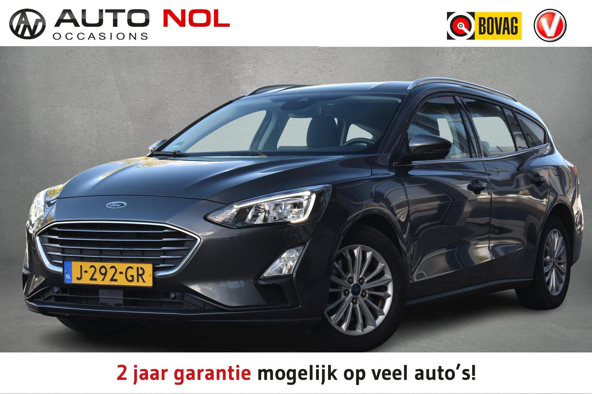 Ford Focus Wagon Wagon 1.5 EcoBlue Titanium Business | Autom, Auto's, Stof, Gebruikt, 4 cilinders, Automatische klimaatregeling