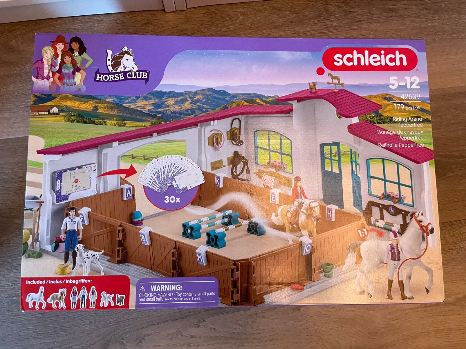 schleich 42639 HORSE CLUB Rijhal zgan, Ophalen of Verzenden, Zo goed als nieuw, Jongen of Meisje
