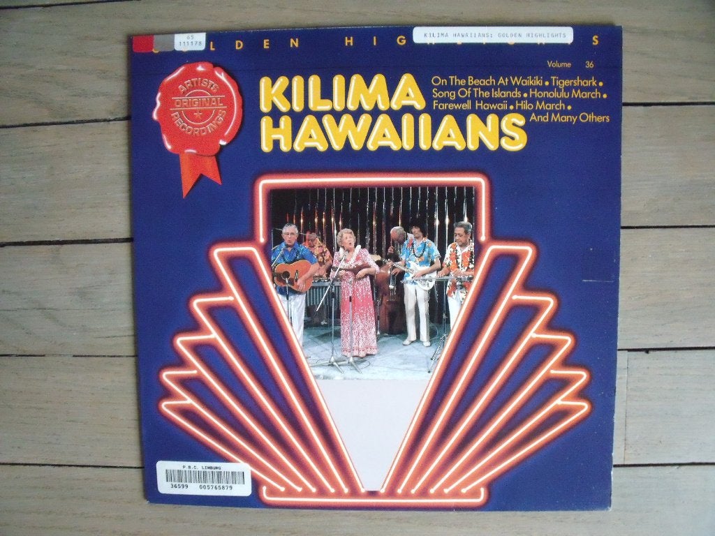 Kilima Hawaiians - Golden highlights, Ophalen of Verzenden, 1980 - 1989, Gebruikt, 12 inch