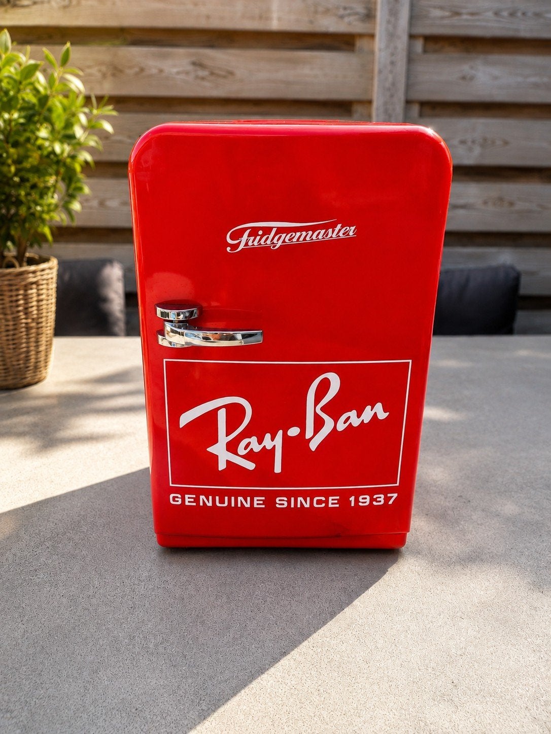 Unieke Ray-Ban Retro Minikoelkast / Koelbox – NIEUW IN DOOS!, Ophalen, Zonder vriesvak, Nieuw, Minder dan 75 liter