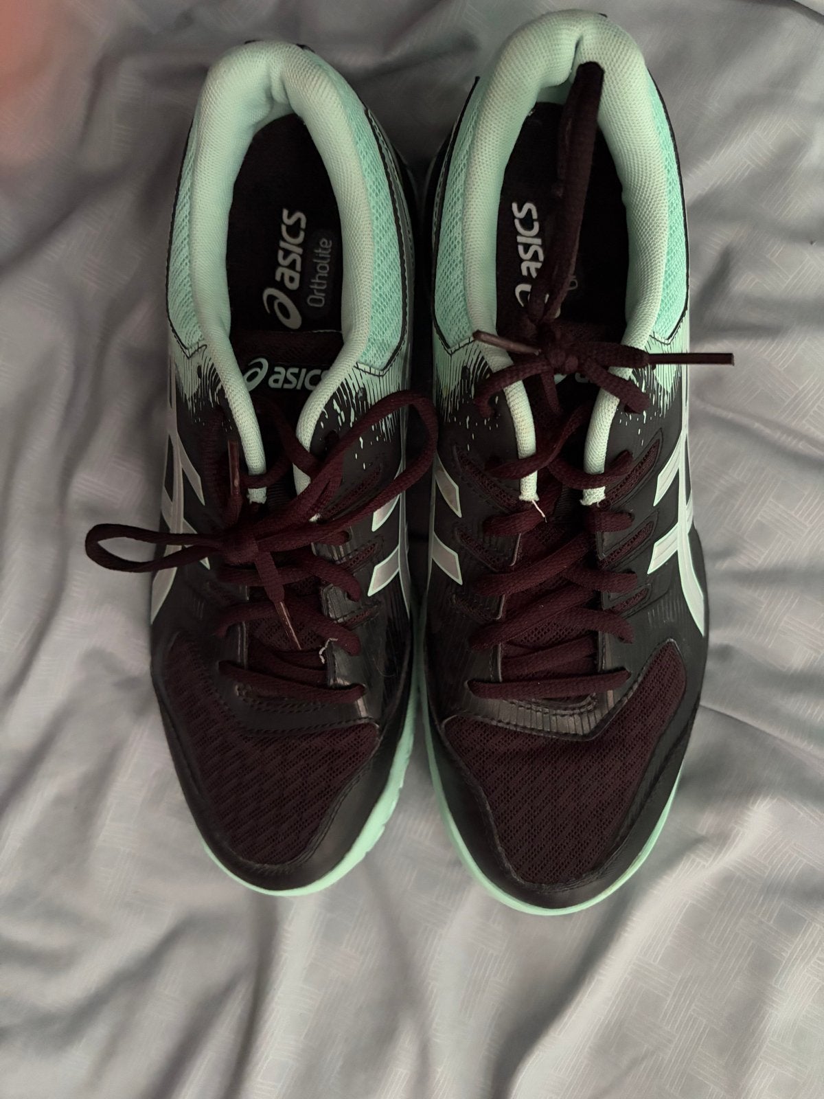 Asics Zaal Hockey Handbal Gym Schoenen Maat 41.5, Ophalen of Verzenden, Gebruikt, Schoenen