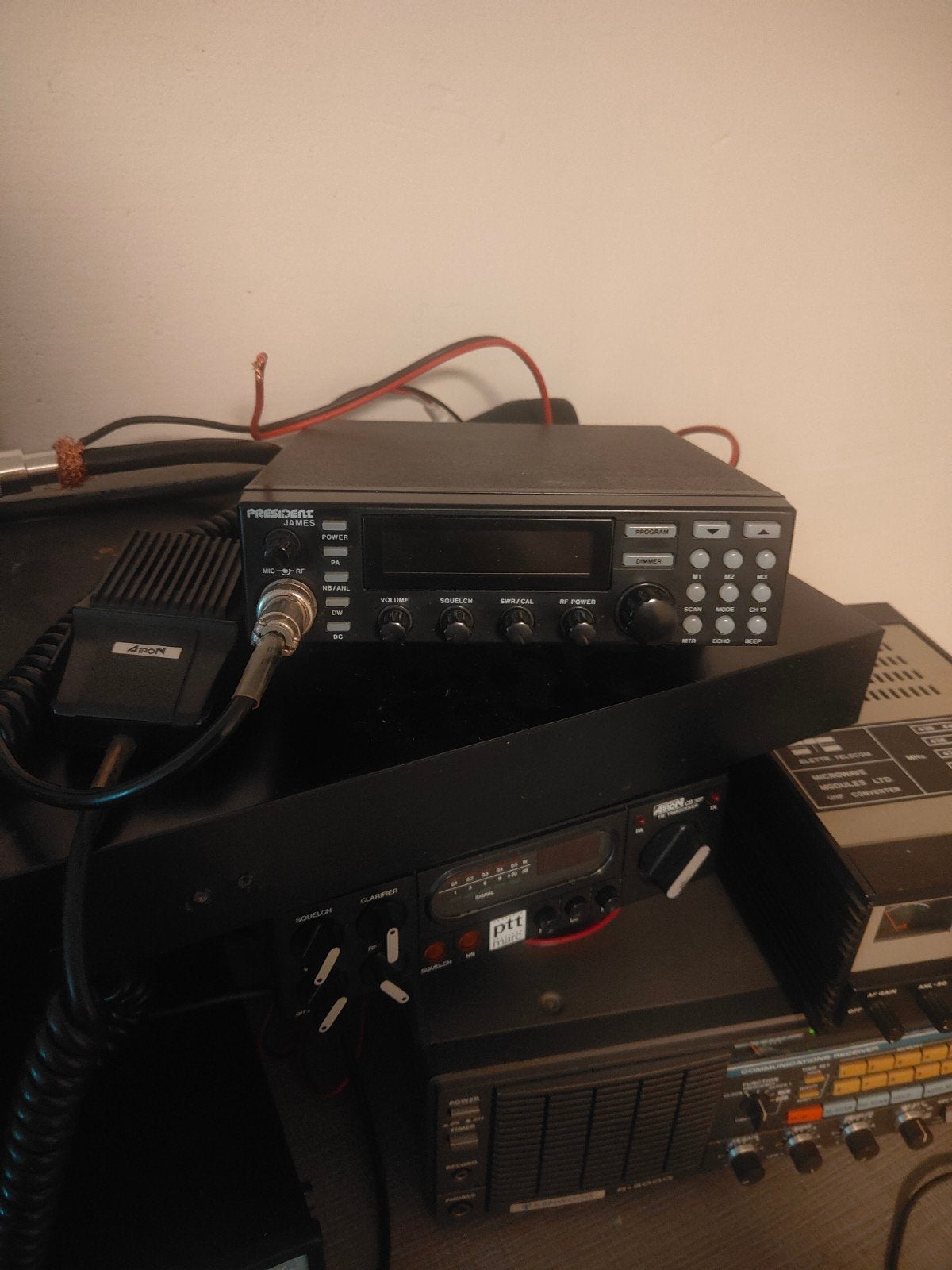 president james, Telecommunicatie, Ophalen of Verzenden, Gebruikt, Zender en Ontvanger