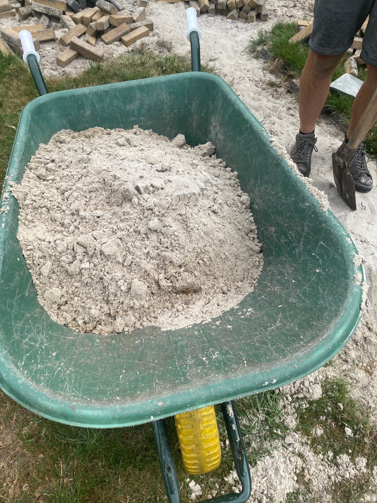Gratis 8 kuub zand, Tuin en Terras, Zand, Ophalen, Gebruikt, Straatzand