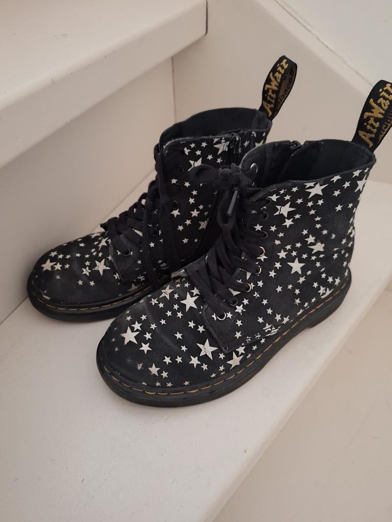 Dr. Martens laarzen met sterren, maat 32, Kinderen en Baby's, Kinderkleding | Schoenen en Sokken, Dr Martens, Gebruikt, Jongen of Meisje