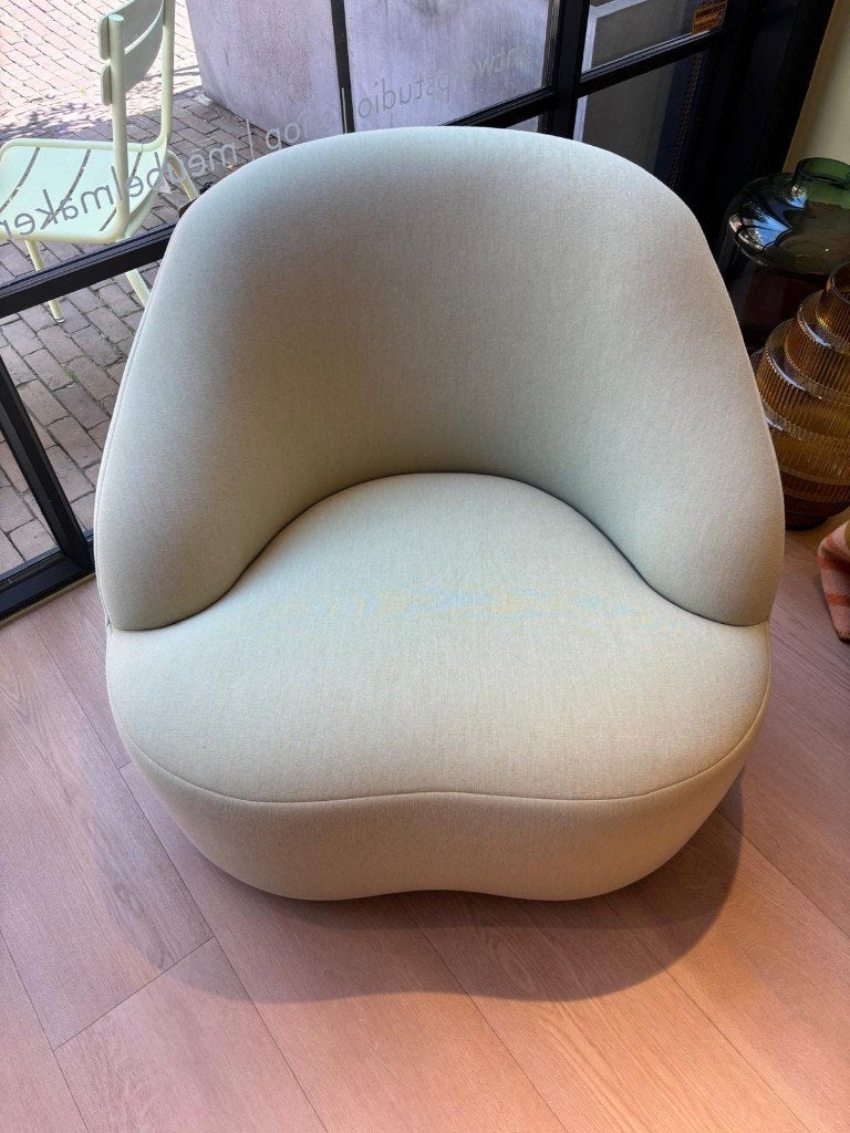 Fauteuil &tradition Margas met swivel, Ophalen, Nieuw, 75 tot 100 cm, Stof