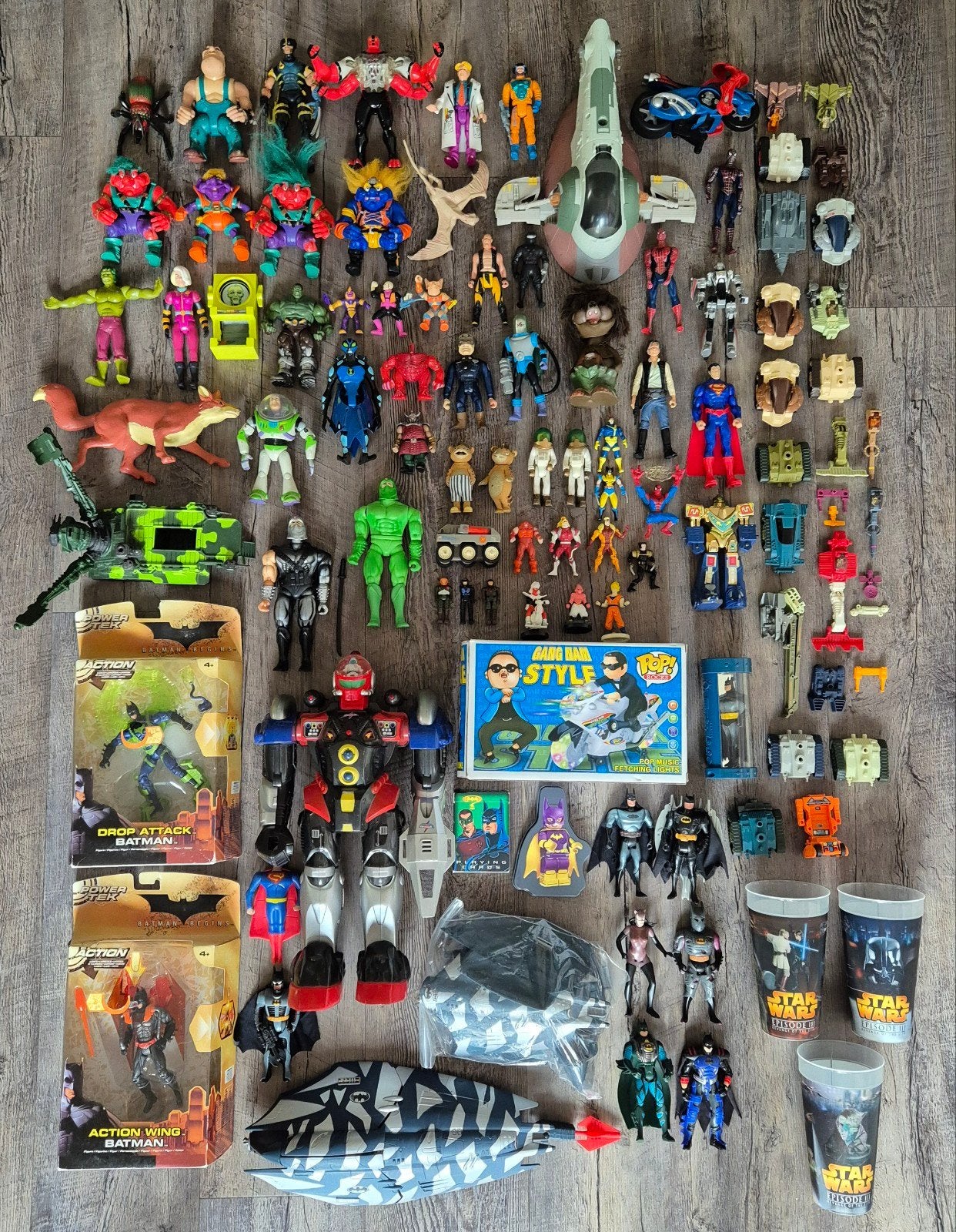 Batman/Biker Mice From Mars/X-Men/Star Wars/Trolls, Verzenden, Gebruikt
