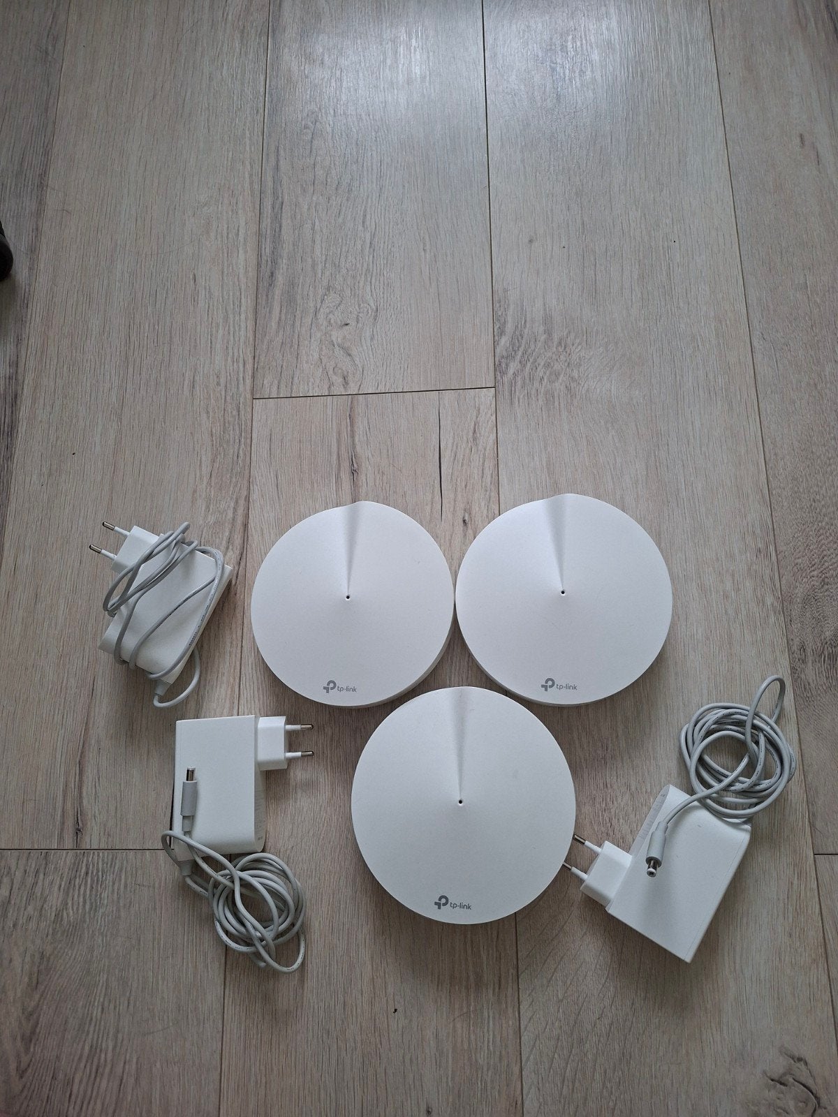 TP-link Deco M9 Plush Mesh WiFi systeem (3pack), Computers en Software, Routers en Modems, Ophalen of Verzenden, Zo goed als nieuw