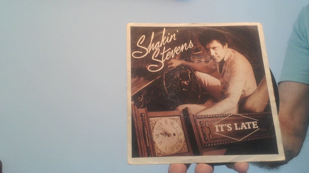 shakin stevens jukebox single  I t s late   uit 1983, Ophalen of Verzenden, Zo goed als nieuw, Pop, Single