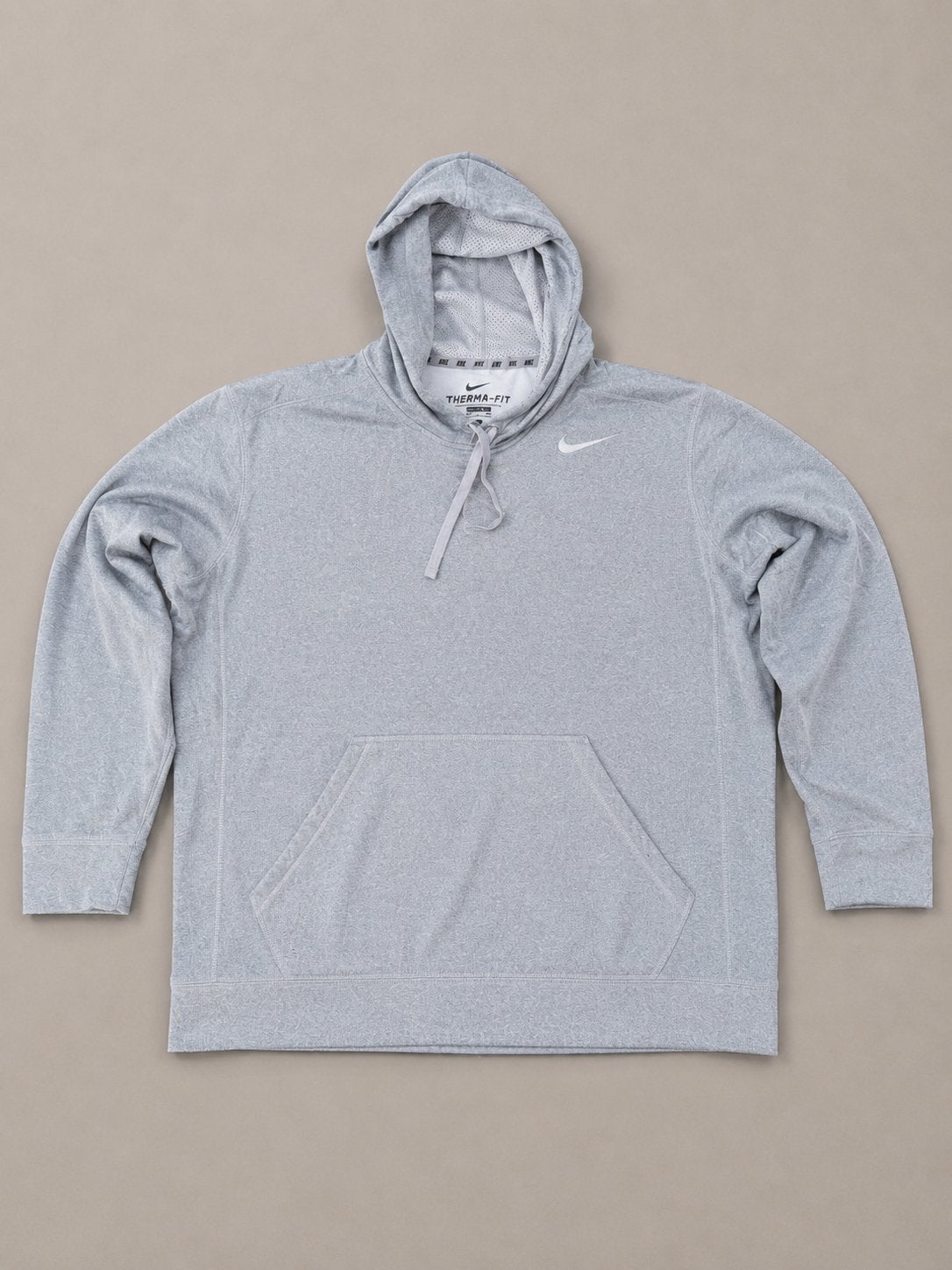 Nike Therma-FIT hoodie heren maat XL grijs, Ophalen of Verzenden, Zo goed als nieuw, Maat 56/58 (XL), Grijs