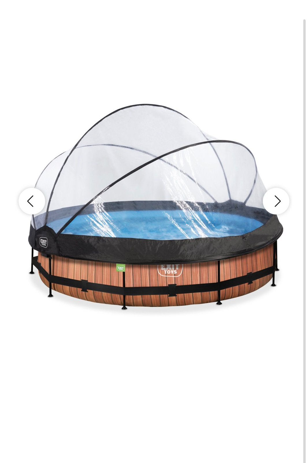 Zwembad met Sunny tent, Ophalen, Gebruikt, 80 tot 120 cm, Rond