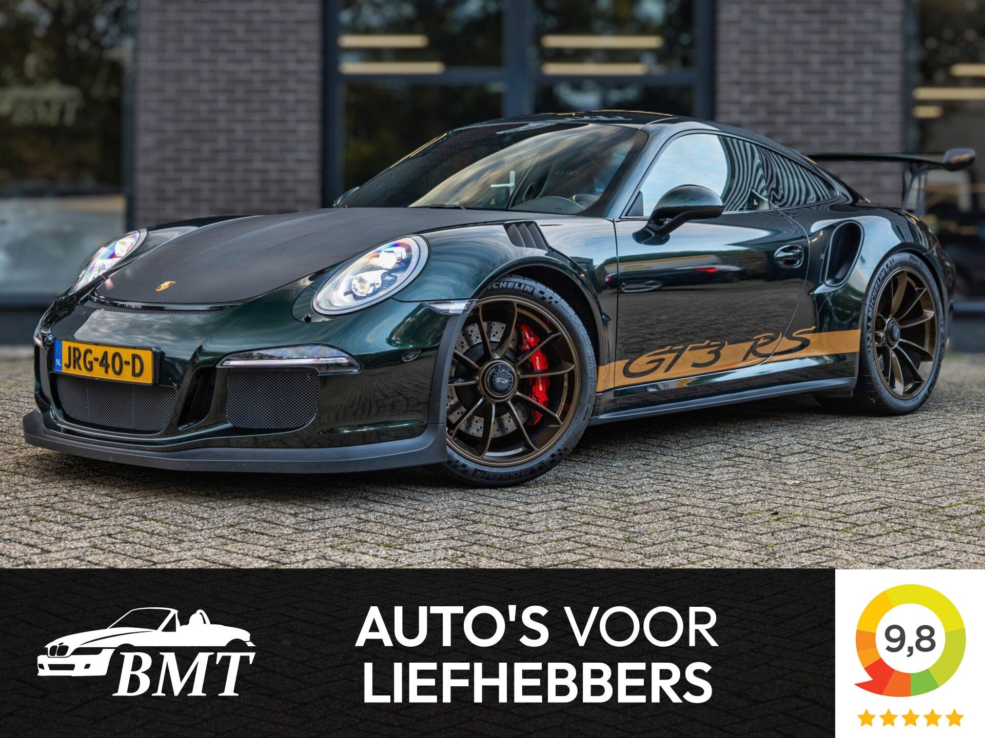 Porsche 911 4.0 GT3 RS / 2Jr Approved / Clubsport / Buckets, Automaat, Dealer onderhouden, Gebruikt, 4 stoelen
