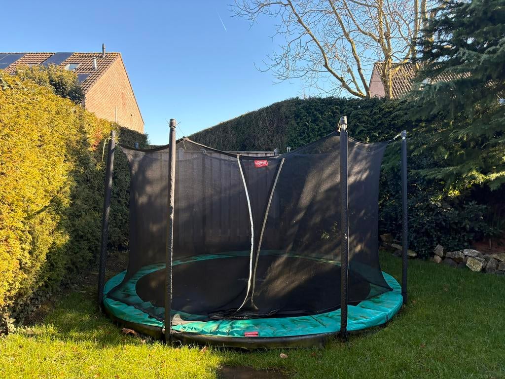 BERG Inground Trampoline, Ophalen, Gebruikt