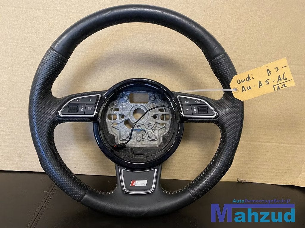 AUDI A3 A4 A5 A6 Stuurwiel stuur Sline s-line 2012-2019, Auto-onderdelen, Besturing, Gebruikt, AUDI AG, Auto-Union-Strasse 1
85045  Ingolstadt, DE