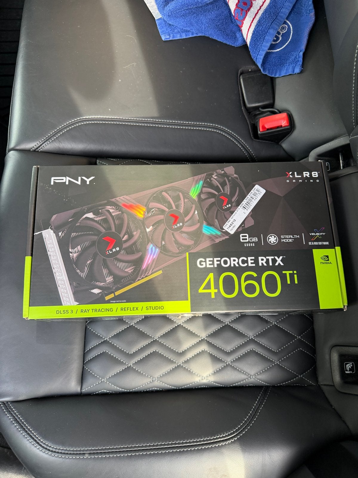PNY XLR8 GeForce RTX 4060 Ti 8GB – Compleet in doos, Computers en Software, GDDR6, PCI-Express 4, Ophalen of Verzenden, Zo goed als nieuw