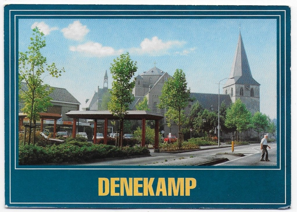 Denekamp Gelopen Ansichtkaart ( B5651), Ophalen of Verzenden, 1960 tot 1980, Gelopen