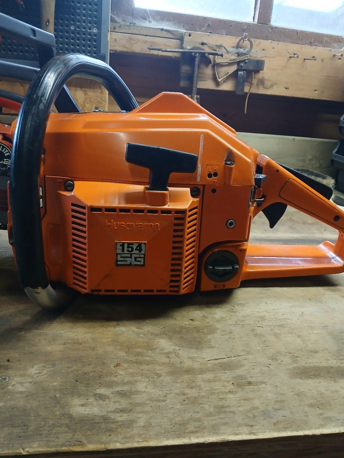 husqvarna 154se kettingzaag, Ophalen of Verzenden, Zo goed als nieuw