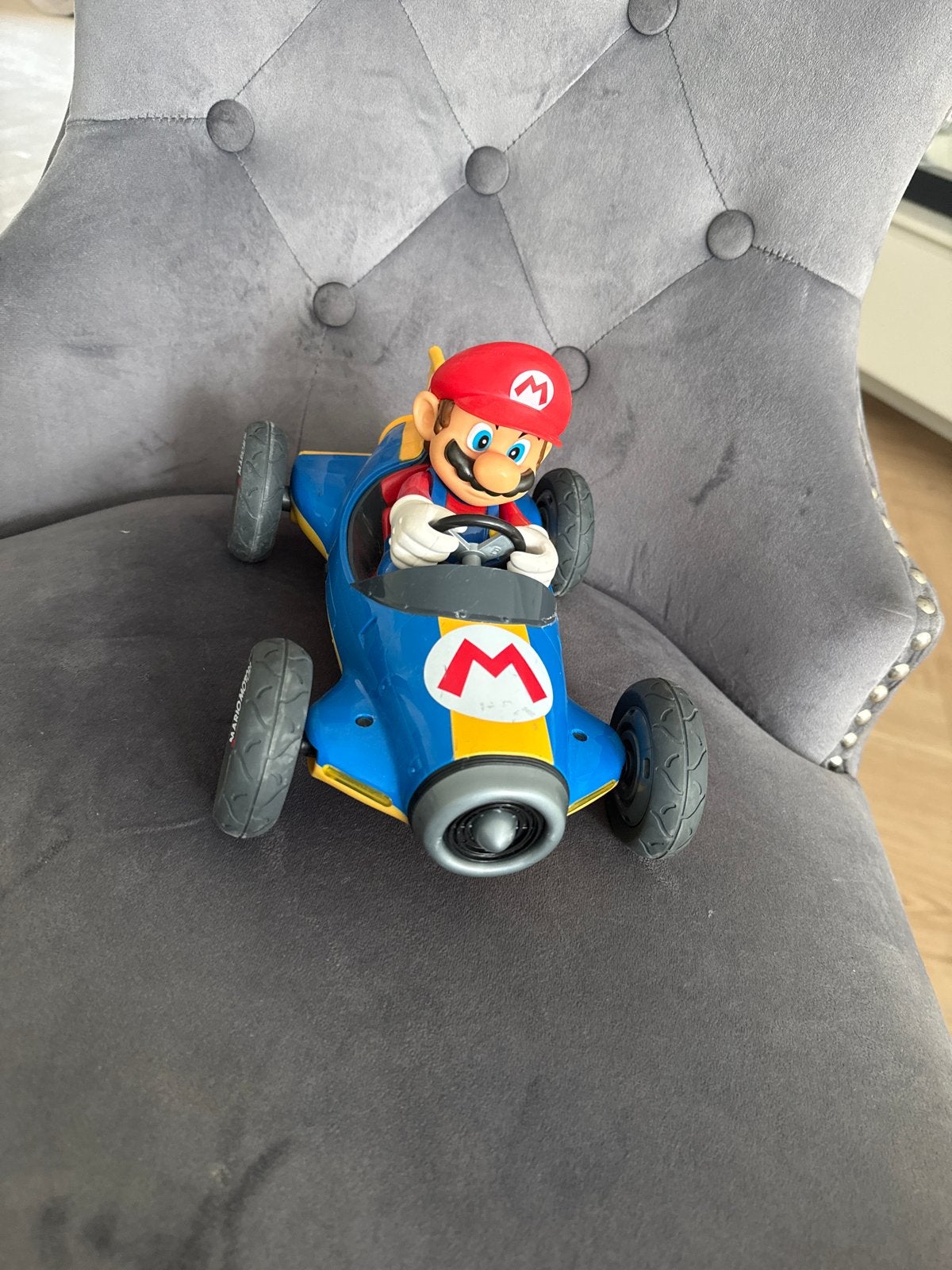Mario Kart raceauto met Mario figuur, Ophalen of Verzenden, Gebruikt