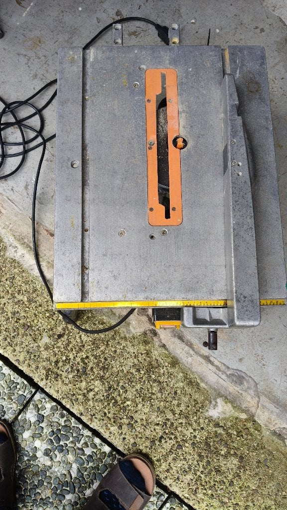 Frees tafel, Freestafel, Zaagtafel ELu, Doe-het-zelf en Verbouw, Ophalen, Gebruikt, Elektrisch, Bovenfrees