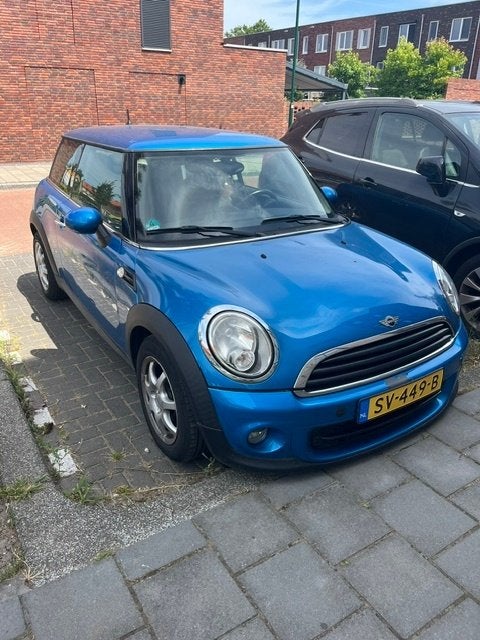 Mini 1.6 ONE 2012 Blauw, Auto's, Mini, Particulier, Overige modellen, Airbags, Airconditioning, Centrale vergrendeling, Elektrische ramen