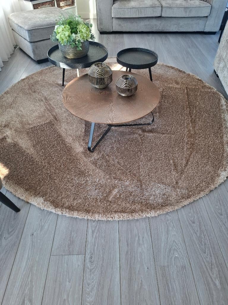Nieuw vloerkleed rond 250cm, Ophalen, Overige kleuren, Rond, 200 cm of meer