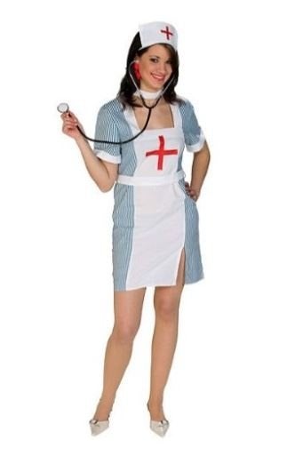 Leuke Verpleegster outfit mt 40, Ophalen of Verzenden, Nieuw, Maat 38/40 (M), Carnaval