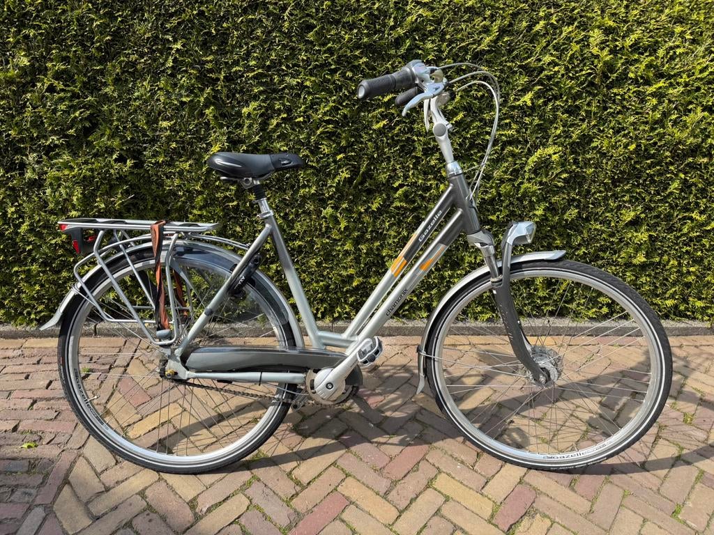 Gazelle Chamonix Excellent damesfiets, Fietsen en Brommers, Fietsen | Dames | Damesfietsen, Ophalen, Gebruikt, Versnellingen, 50 tot 53 cm