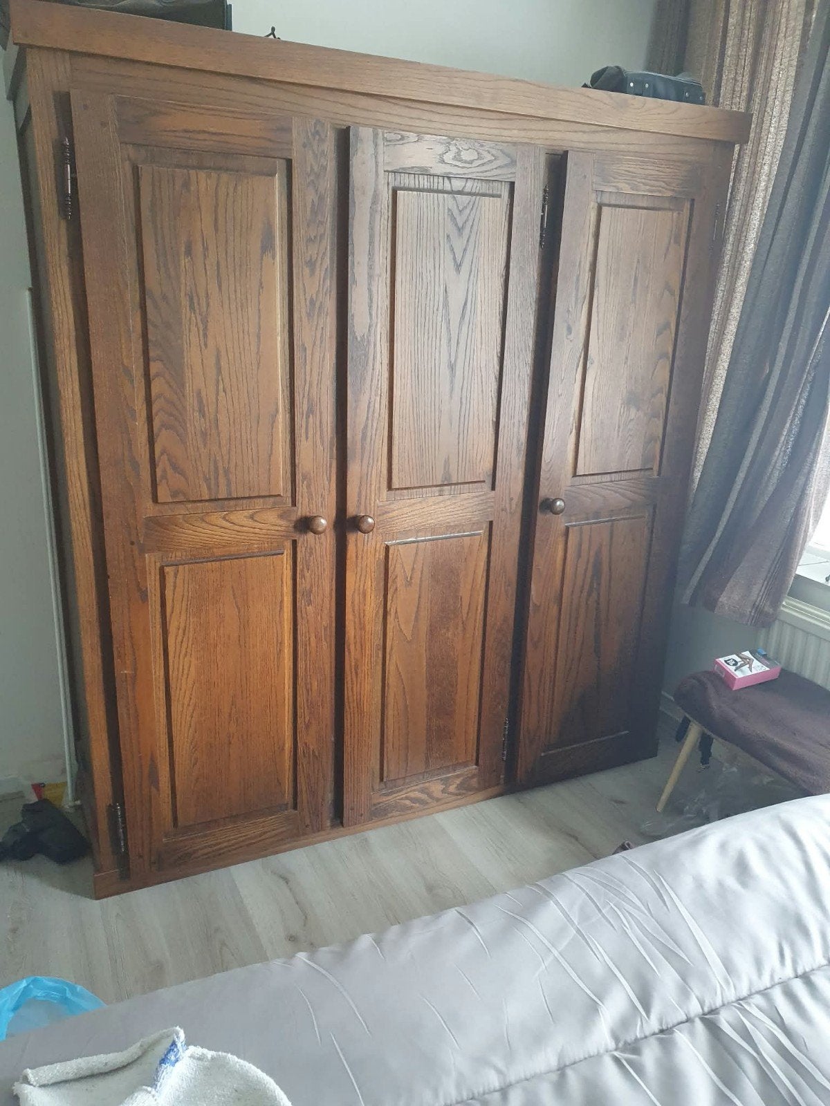 slaapkamer meubels, Eikenhout, Ophalen of Verzenden, Met lade(s), 150 tot 200 cm