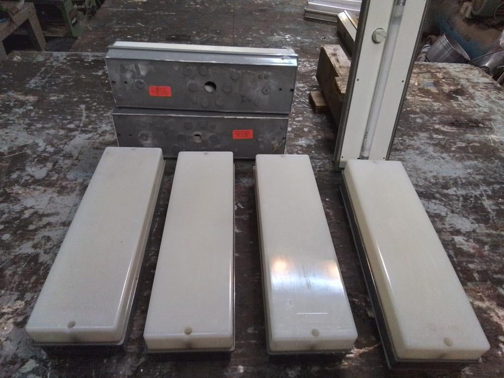 8 watt tl armaturen waterdicht. 6 stuks, Ophalen of Verzenden