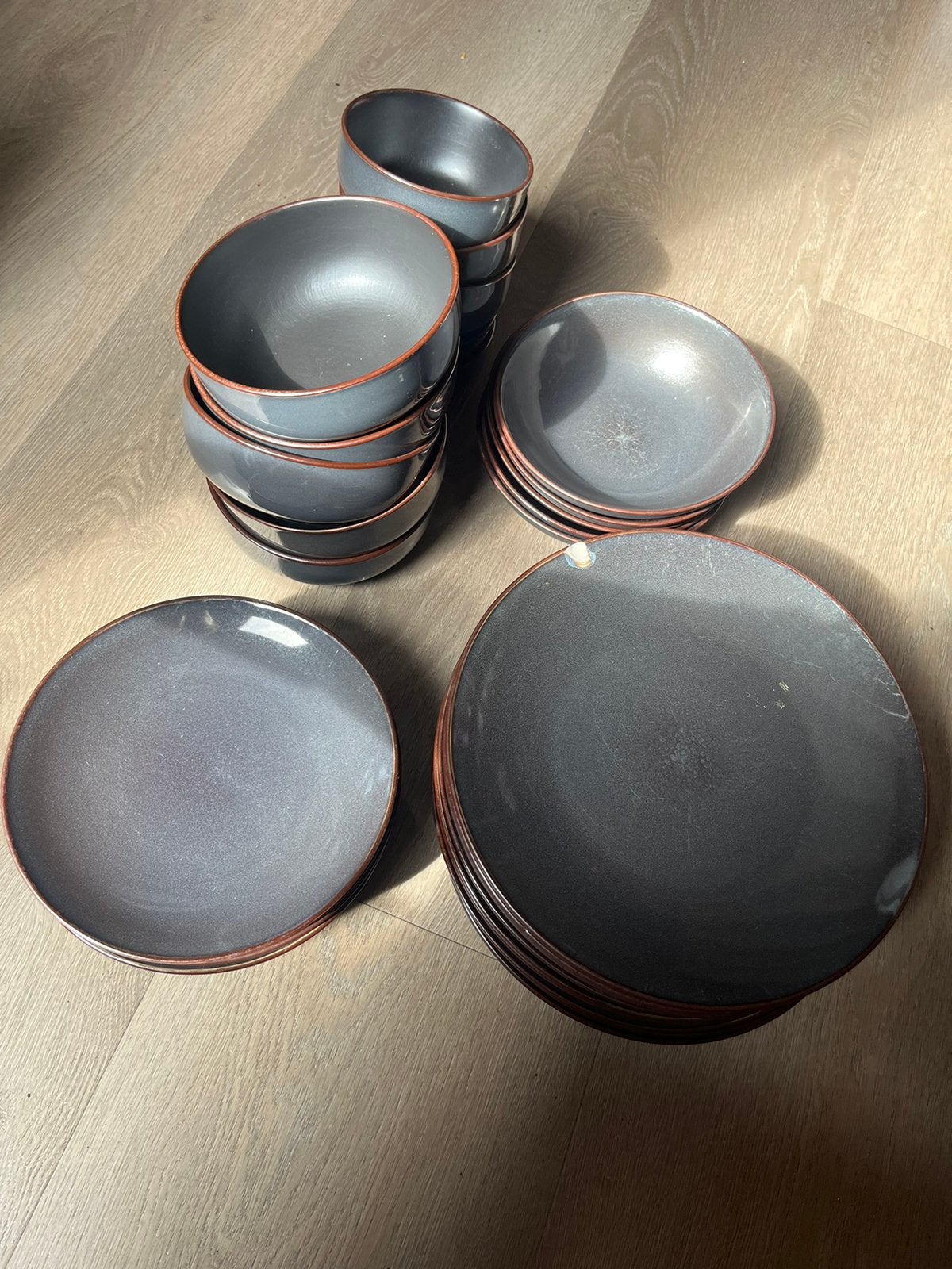 Servies, Ophalen