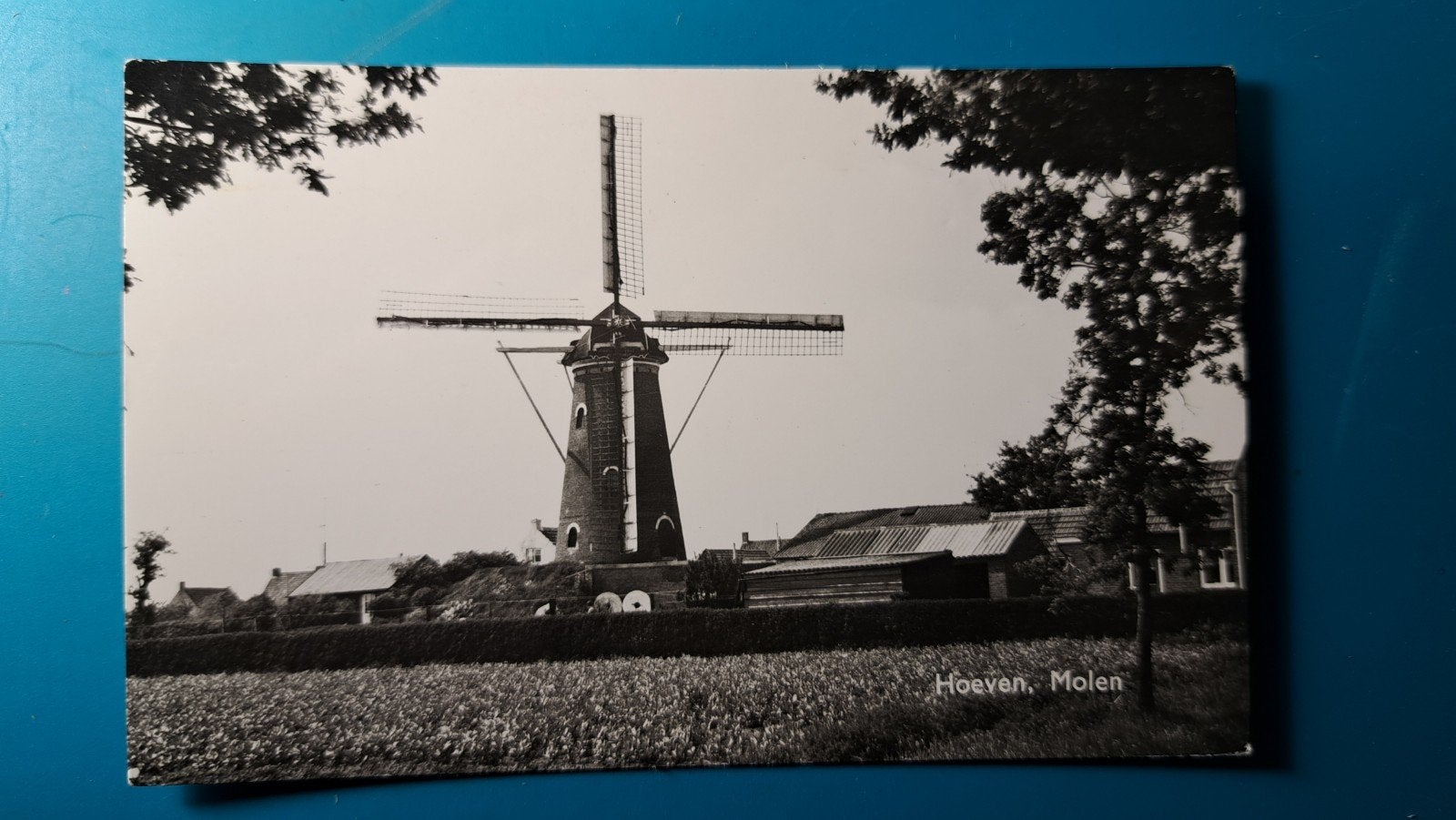 Hoeven molen, Ophalen of Verzenden, 1960 tot 1980, Ongelopen, Noord-Brabant