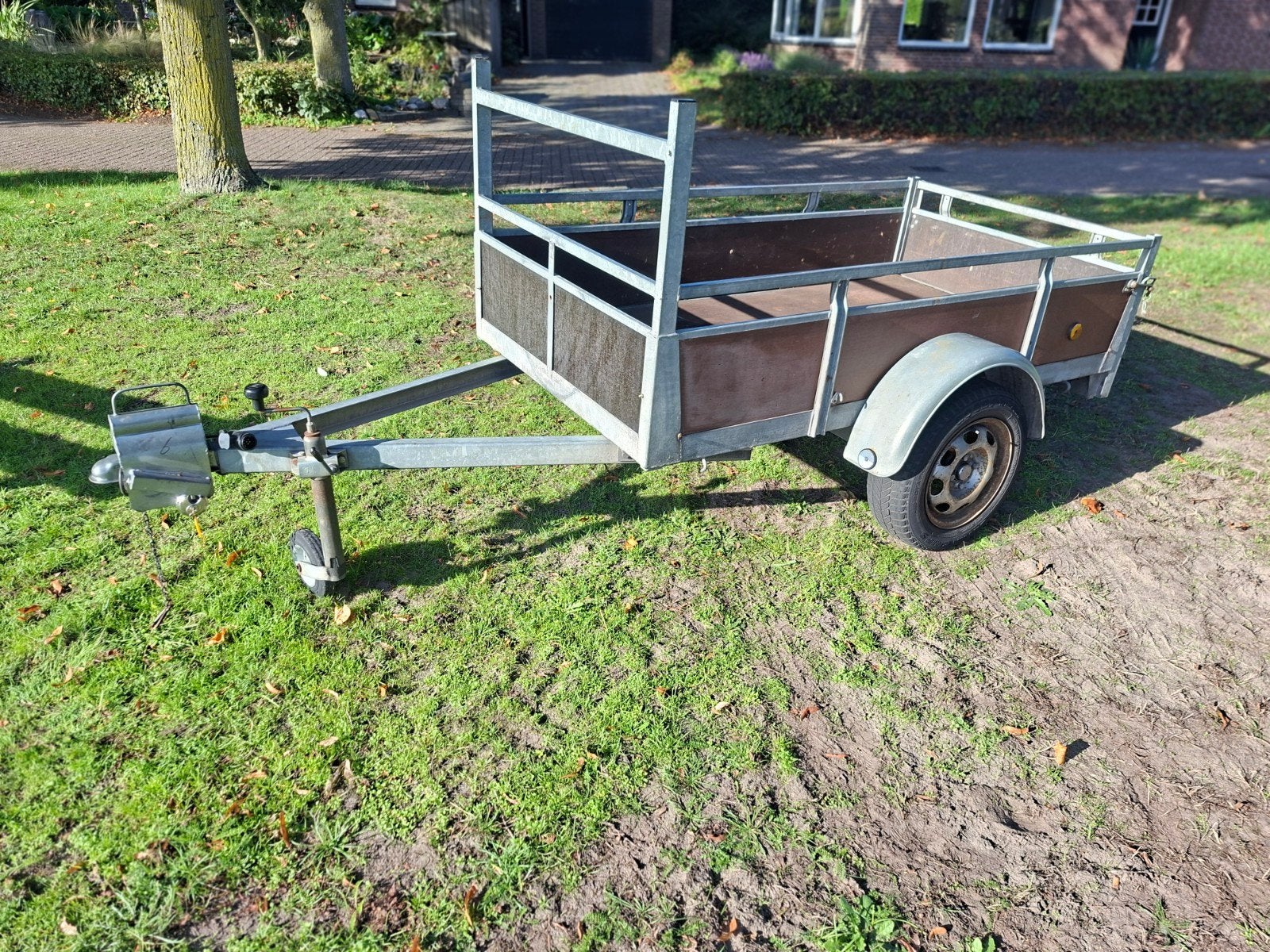 Aanhanger 750kg   1.10 x 2.00m, Auto diversen, Ophalen of Verzenden