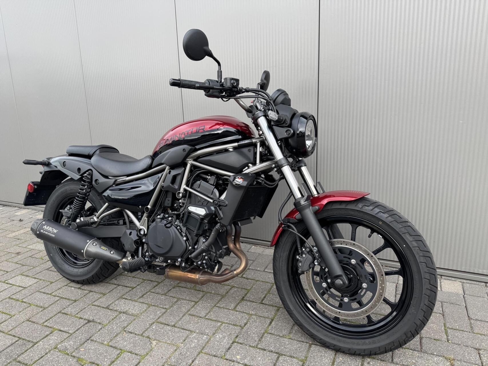 Kawasaki Eliminator 500, Motoren, LED Verlichting, Chopper, 451 cc, Handgeschakeld