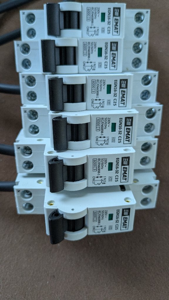 Meterkast/automaten meterkast, Ophalen, Zo goed als nieuw, Eaton, Installatieautomaat