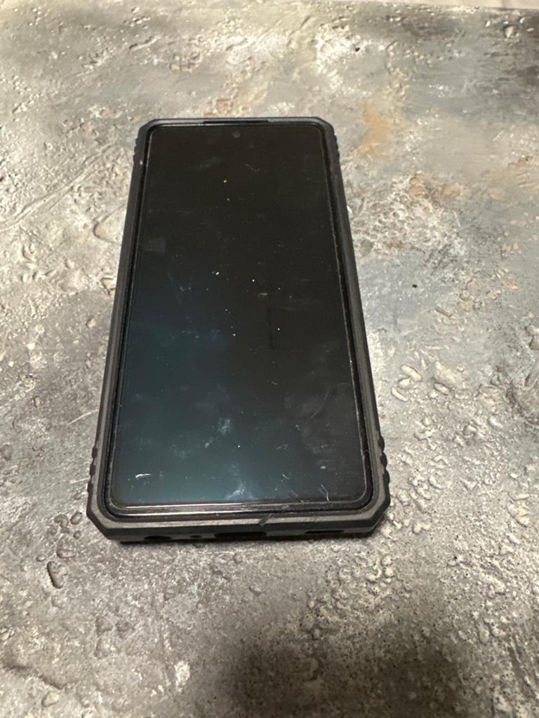 Samsung A52 Telefoonhoesje met Ringhouder - Zwart/Blauw, Zwart, Ophalen of Verzenden, Zo goed als nieuw, 128 GB