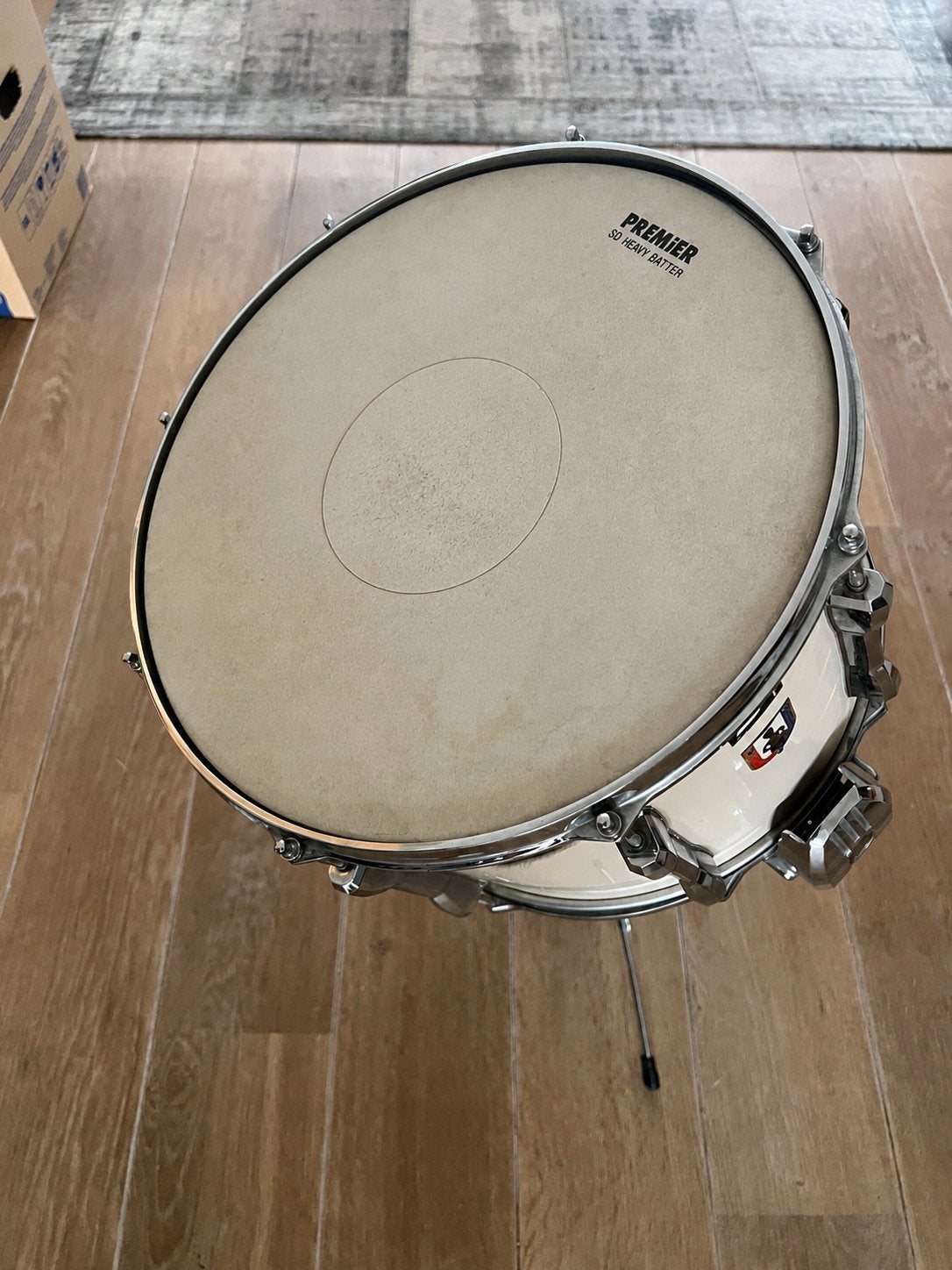 Majestic Snaartrommel met standaard, Muziek en Instrumenten, Ophalen, Gebruikt, Overige merken