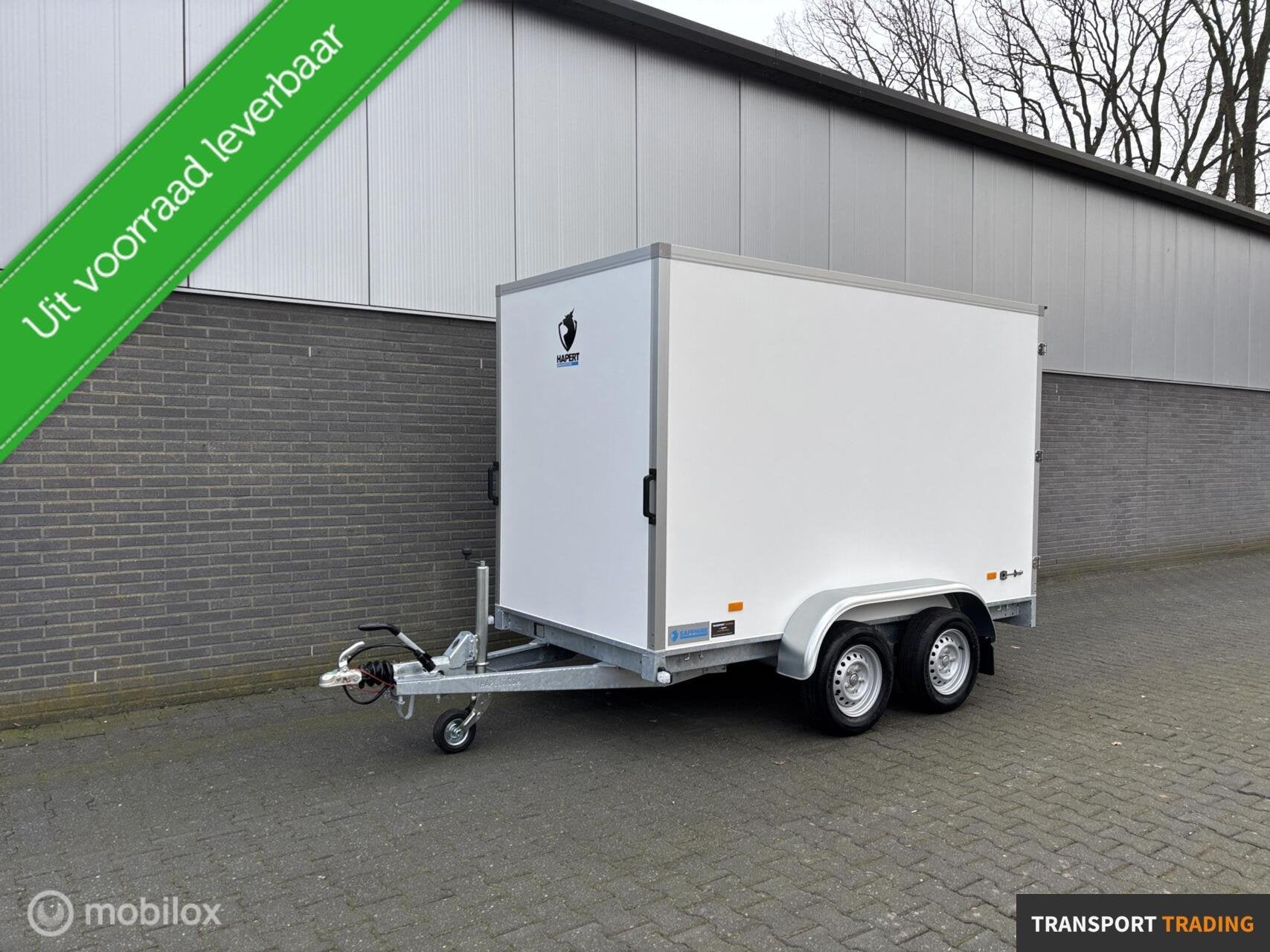Hapert Sapphire gesloten 300x150x180 cm Bj. 2026!, Auto diversen, Aanhangers en Bagagewagens, Transport Trading, Nieuw, Info@transporttrading.nl