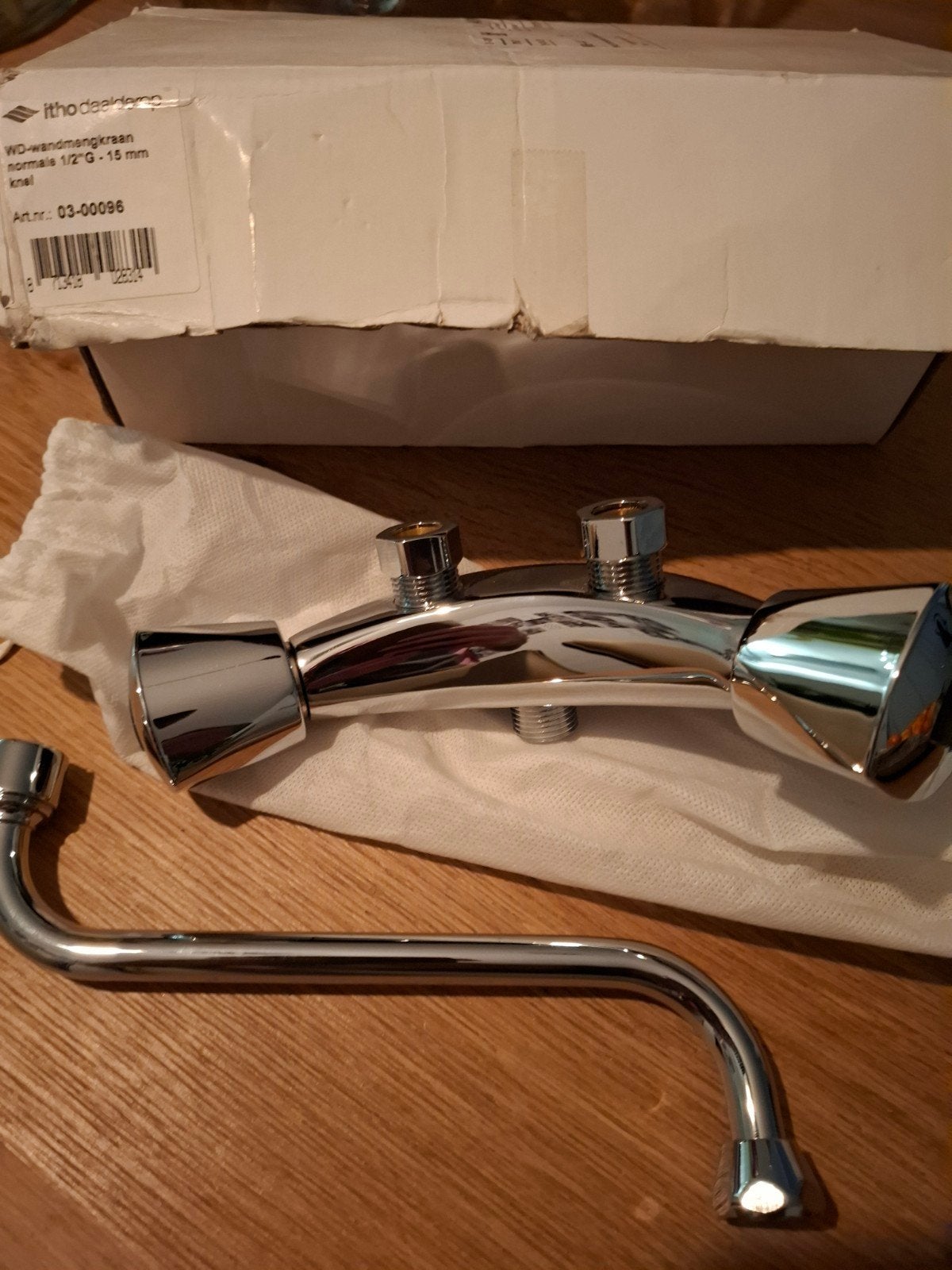 Itho Daalderop wandmengkraan WD nieuw in doos, Ophalen of Verzenden, Nieuw, Kraan