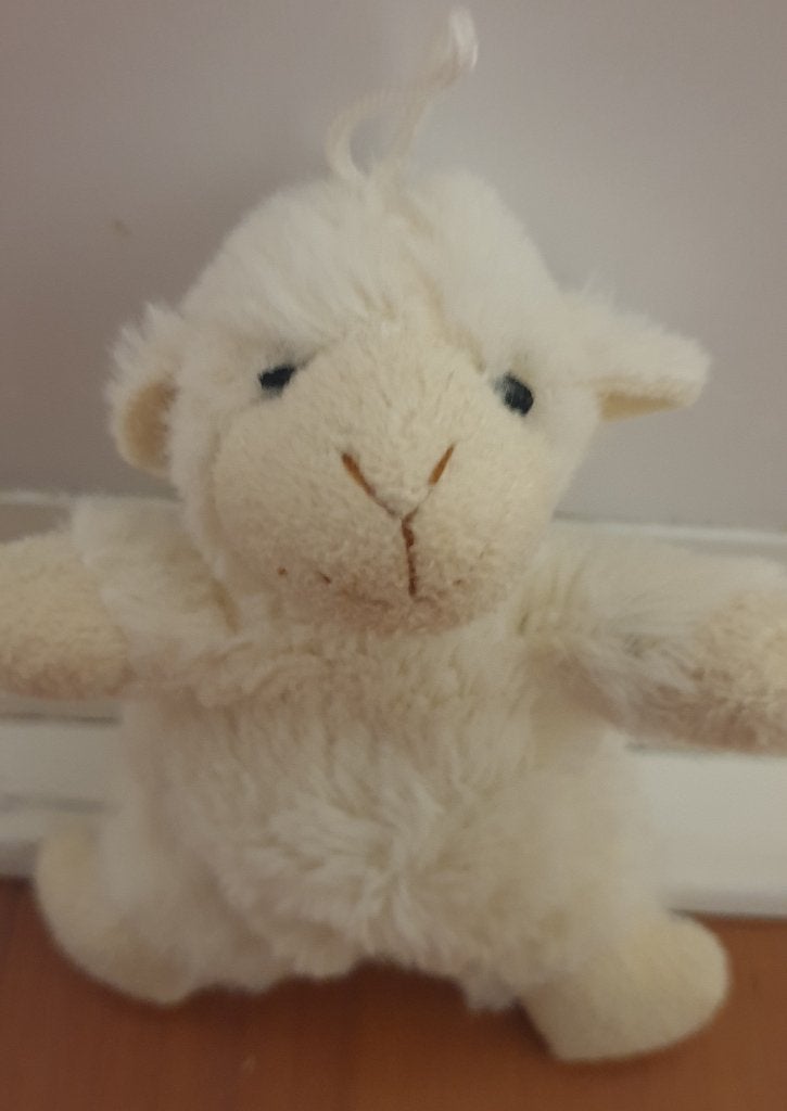 Lief Klein Knuffel Lammetje – Knuffeltje – 11 cm, Overige typen, Ophalen of Verzenden, Zo goed als nieuw, Wasbaar