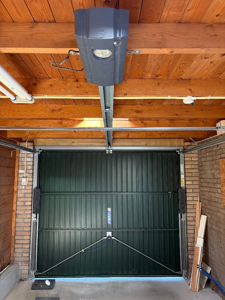 Hörmann ProMatic met Hörmann garagedeur (elektrisch), Ophalen, Gebruikt, 120 cm of meer, Garagedeur