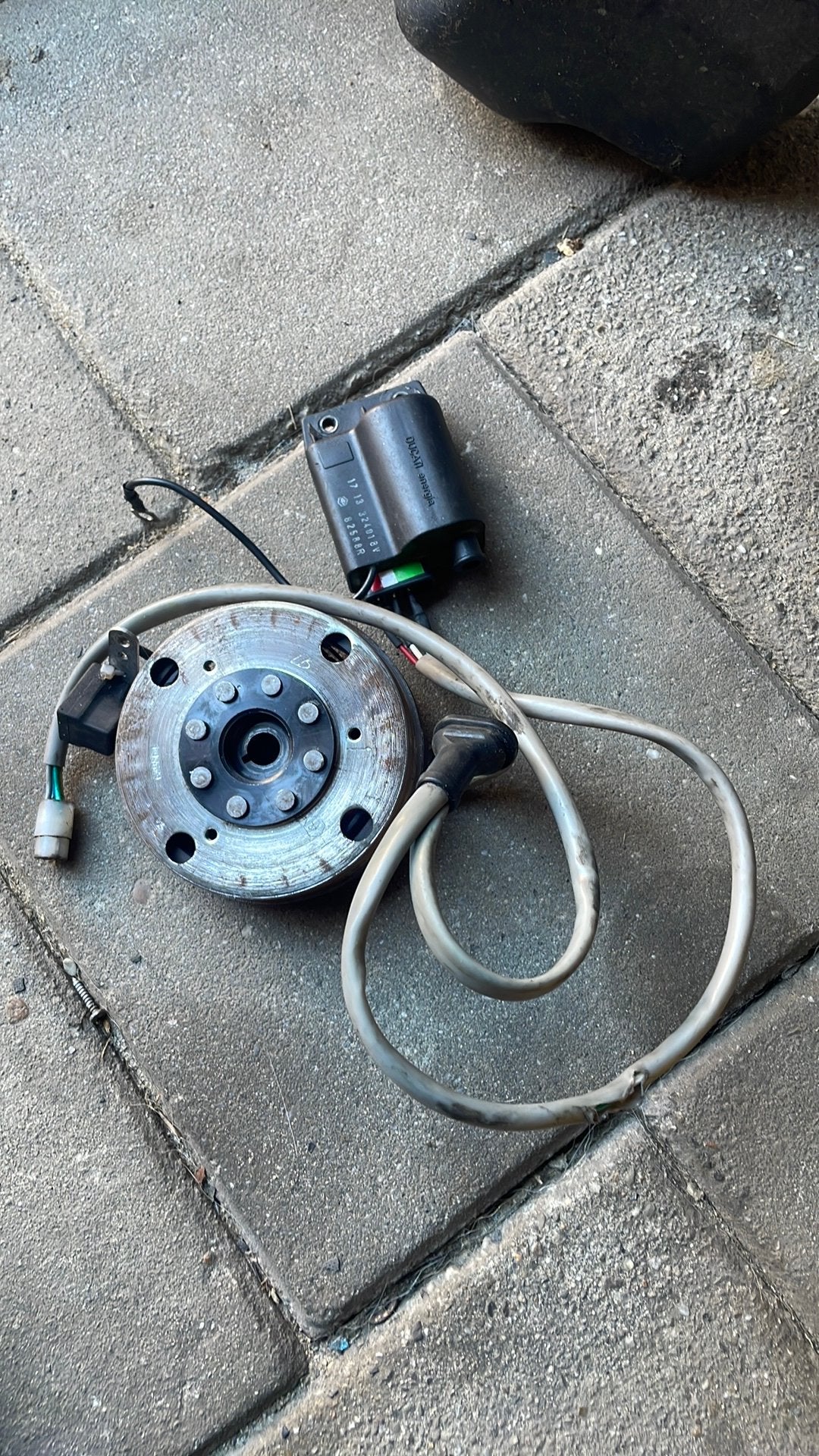Onsteking cdi vliegwiel piaggio 70 50cc, Ophalen of Verzenden, Zo goed als nieuw, Overige typen