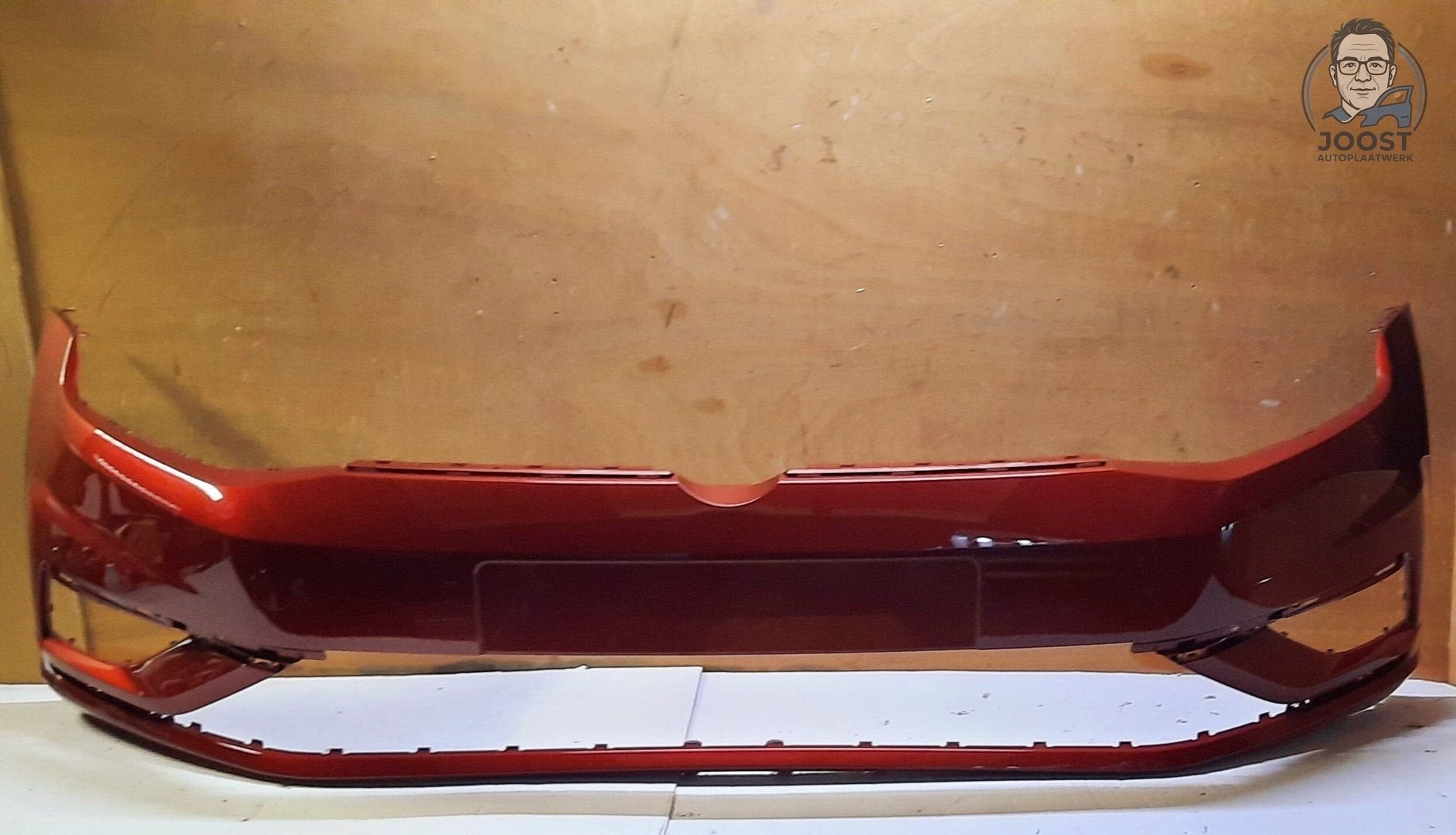 Voorbumper org. nieuw VW Golf 7.5 v.a '17 Cranberry Red met., -, -, Nieuw, Ophalen of Verzenden