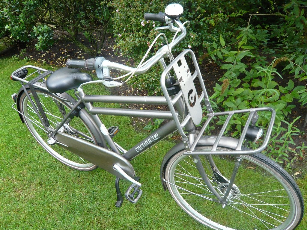 mooie aluminium 28"" 50cm cortina U4 transport 3 versn, Gebruikt, Versnellingen, 49 tot 53 cm, Trommelrem