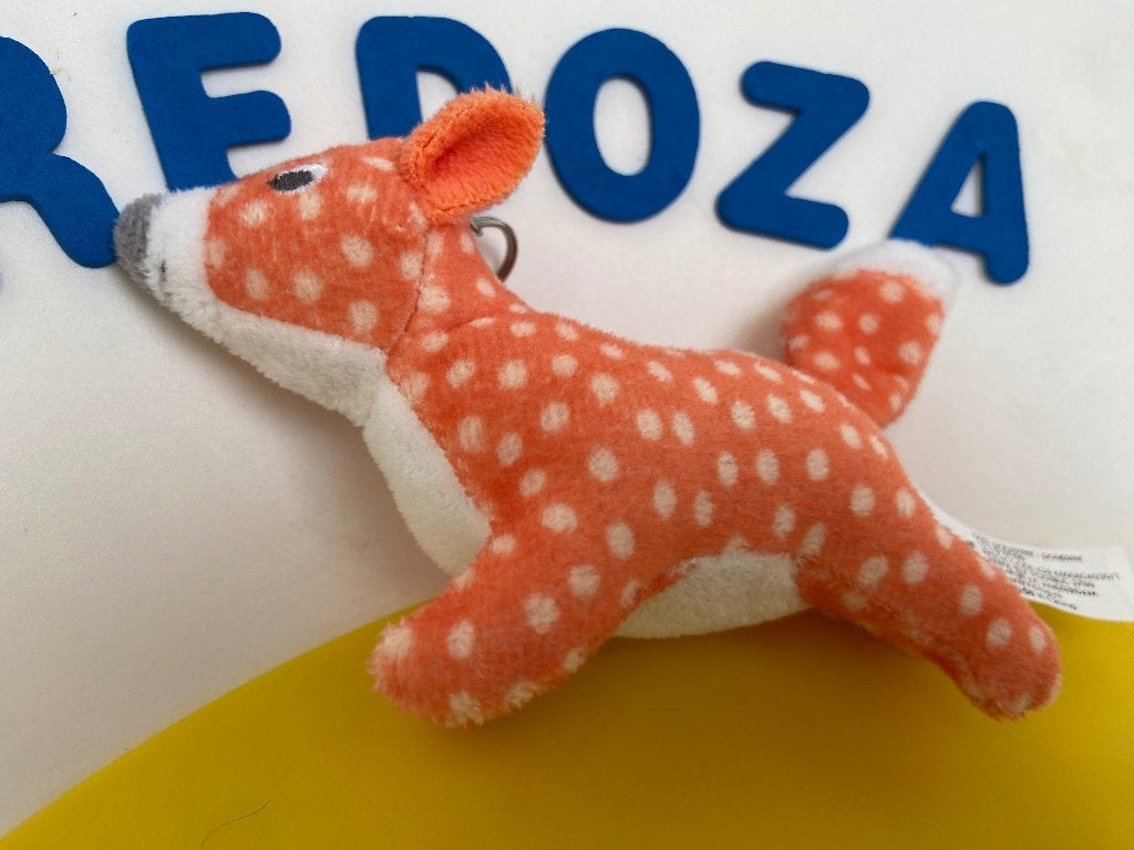 K3474 hema sleutelhanger vos vosje, Ophalen of Verzenden, Zo goed als nieuw, Overige typen