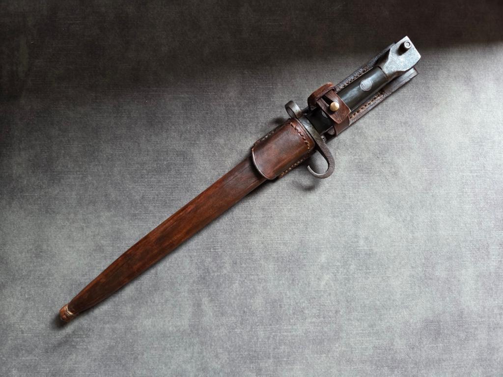 Repro schede voor KNIL bajonet, Verzamelen, Ophalen of Verzenden, Landmacht, Nederland, Mes of Dolk
