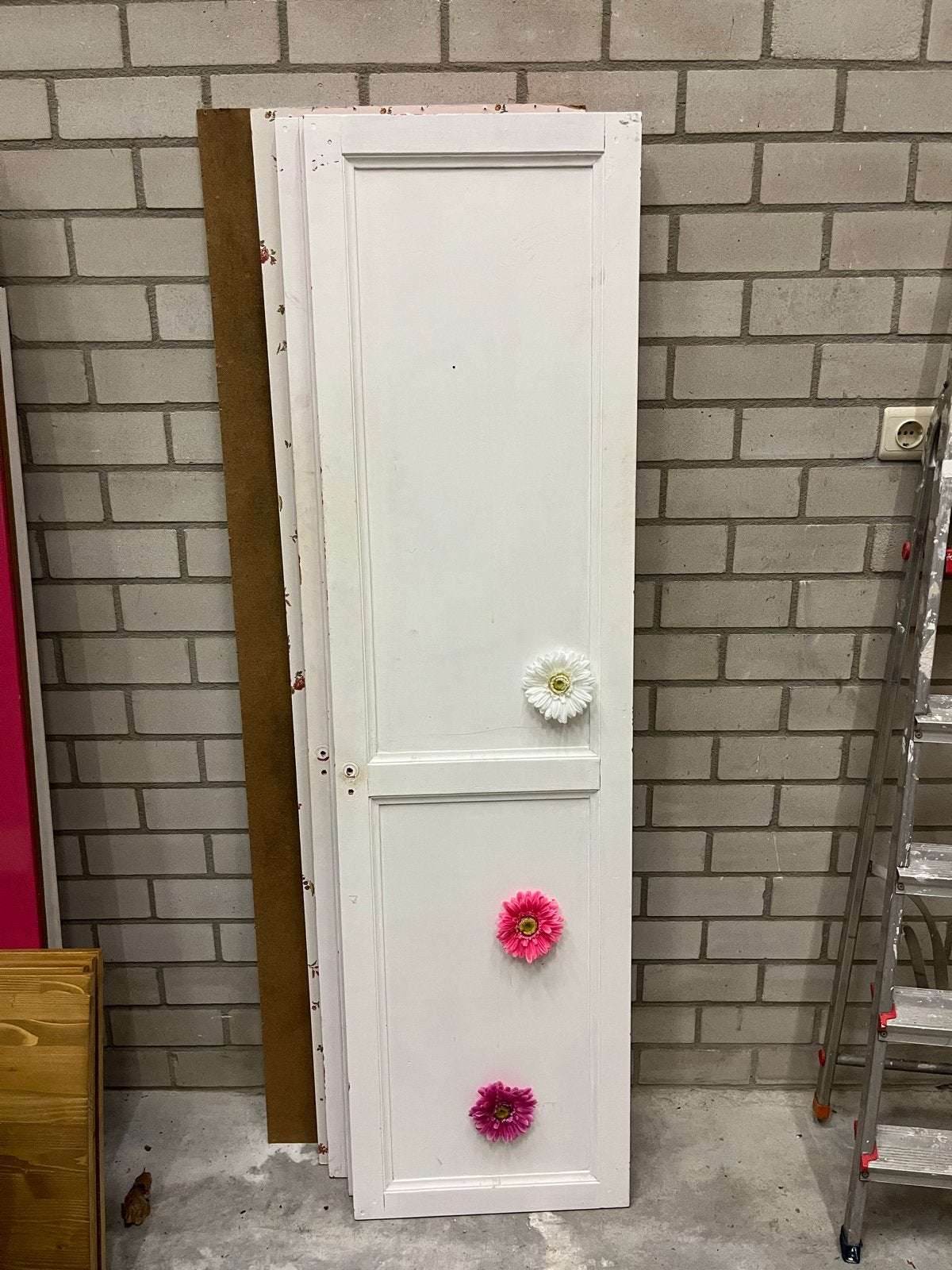 IKEA Kledingkast - Roze/Wit met Bloemen - Gratis Afhalen, Huis en Inrichting, Ophalen, Gebruikt, 100 tot 150 cm, 150 tot 200 cm