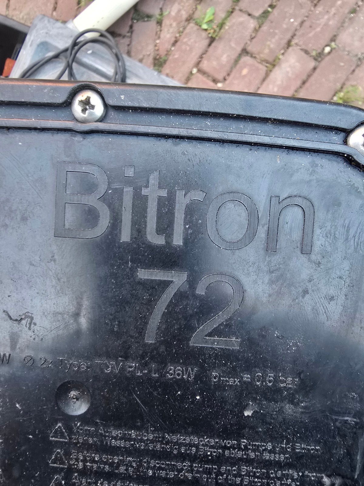 Gebruikte Bitron 72 Vijverfilter - Goede Staat, Tuin en Terras, Vijver-toebehoren, Ophalen, Gebruikt, Vijverfilter