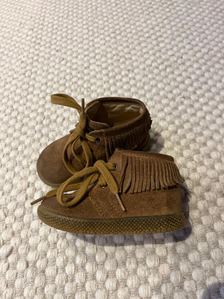 Falcotto leren schoenen maat 20, Ophalen of Verzenden, Gebruikt, Jongetje of Meisje, Schoentjes