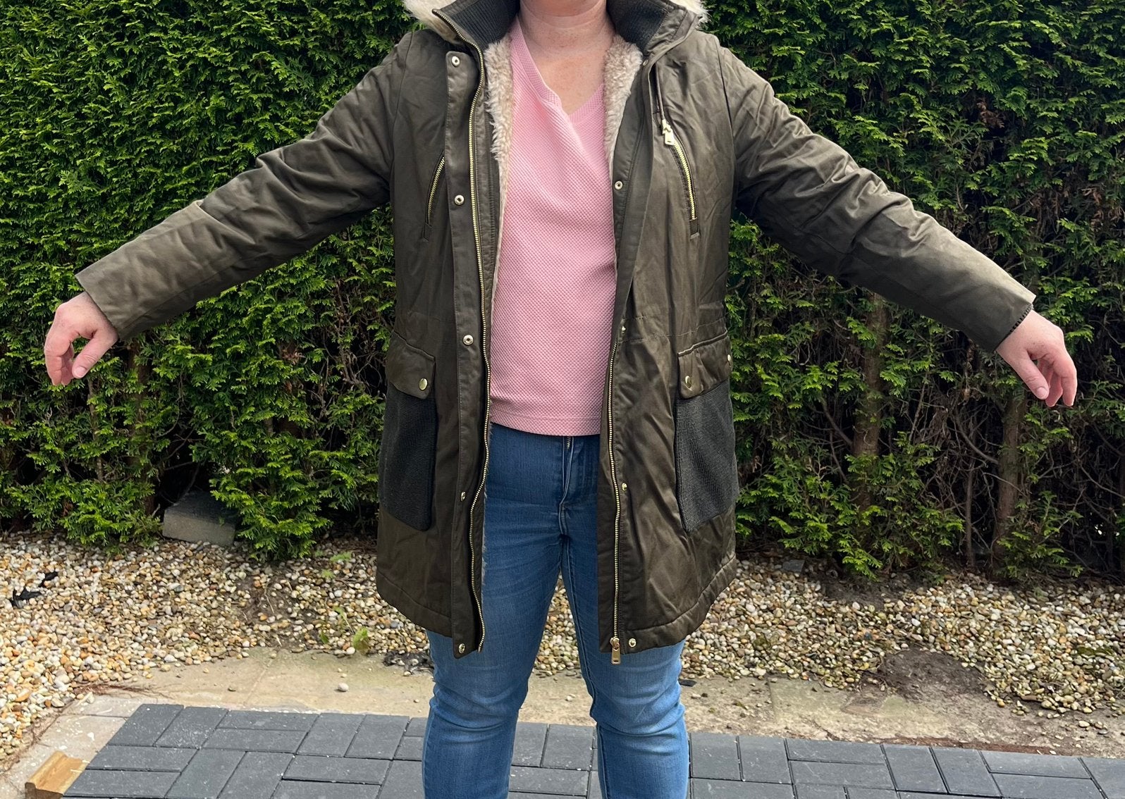 Dameswinterjas ESPRIT ZGAN, Ophalen, Zo goed als nieuw, Maat 38/40 (M)
